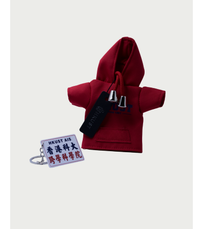 Mini Hoodies Key HolderMini-bus Sign Keychains (HKUST AIS)